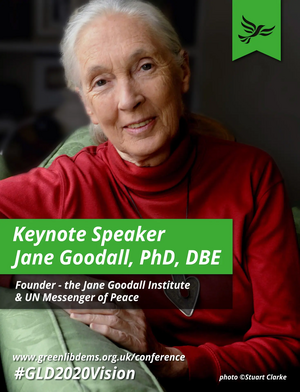 Dr Jane Goodall, PhD, DBE