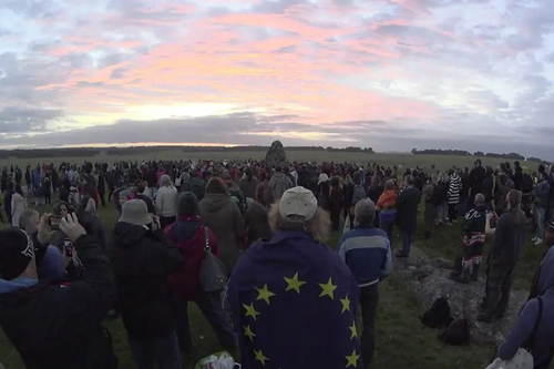 Stonehenge Summer Solstice Sunrise 2016