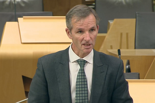 Liam McArthur MSP speaking in the Scottish Parliament