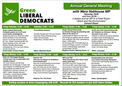 Green Events Brighton 2018