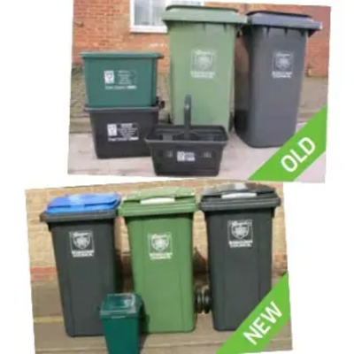 new bins