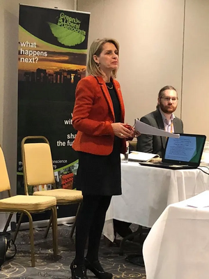 Wera Hobhouse MP, speaking at Southport Conference GLD fringe meeting