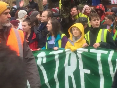 Greta Thunberg at Bristol