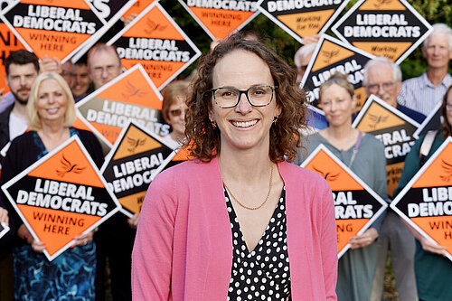 Alison Bennett, newly elected MP for Mid Sussex