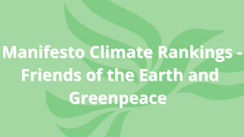 Manifesto Climate Rankings 