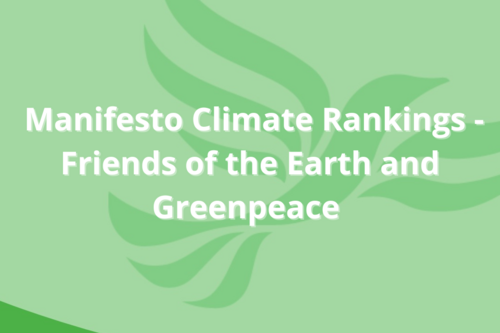 Manifesto Climate Rankings 