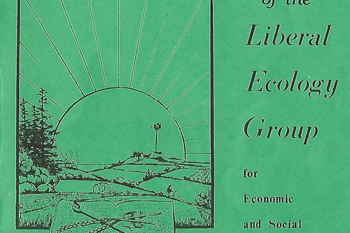 Liberal Ecology Group Leaflet