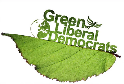 Green Liberal Democrats Leaf logo