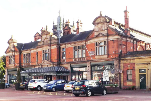 view Burton market hall